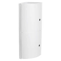 PVC Corner bathroom cabinet 20 x 20 x 62.5 cm, 2 doors