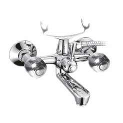 Wall-mounted bath / shower faucet complete with accessories, Cleaner