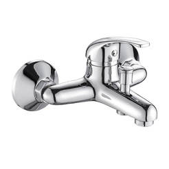 Wall-mounted bath / shower faucet complete with accessories Sofia