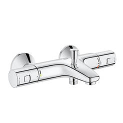 Precision Start thermostatic wall-mounted bath / shower mixer