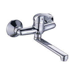 Wall-mounted kitchen sink mixer with one handle Sofia