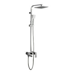 Shower system with brass faucet YS34164