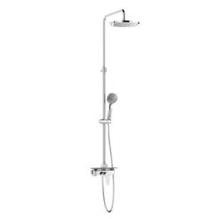 Shower system with mixer, stationary shower and mobile hand shower Even M A5A9790C00