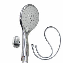Bathroom set hand shower 5 functions with holder and hose Krista