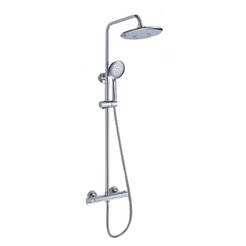 Solange shower system - with mixer with thermostat
