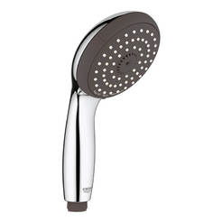 Trifunctional hand shower with a flow rate of 9.5 l / min