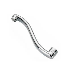 Winch for single lever wall mixer, 180 mm