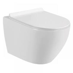 Toilet bowl Rimless M-103 - for hanging installation