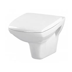 Suspended toilet bowl Carina 35 x 52cm seat delayed fall