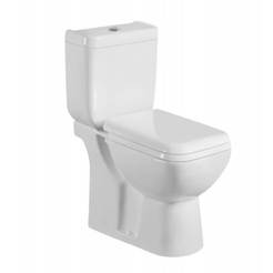8036S PP monobloc with bottom drain and delayed drop seat