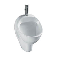 Urinal with top power white