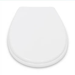 Oval toilet seat white 5122