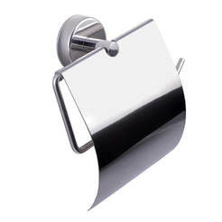 Toilet paper holder with lid Moderno