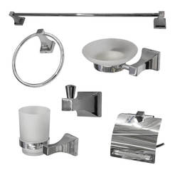 Set of bathroom accessories 6 parts