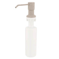 Liquid soap dispenser for undermount beige OKD430T Laveo