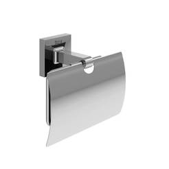 Cubica toilet paper holder with cover chrome A816822001 ROCA