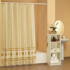 Bathroom curtain 180 x 200 cm Evdy BS5030-V3, with rings