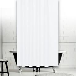 Bathroom curtain 180 x 200 cm Jackline BS0010-V7, with rings