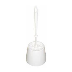 Plastic brush for toilet bowl - white, 4322