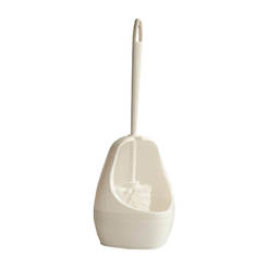 Plastic brush for toilet bowl 4352, white