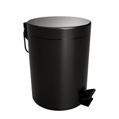 Toilet basket Dark - 5 l, black matt