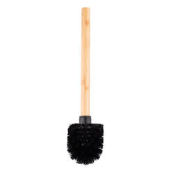 Spare toilet brush with bamboo handle