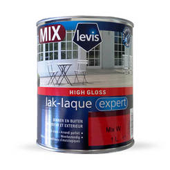 Краска алкидная глянцевая Levis Expert Lak Exterior High Gloss base W 1л