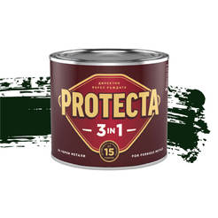 Эмаль по металлу Protecta 3 в 1 - 500мл, темно-зеленая