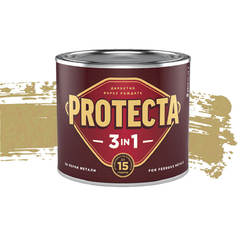 Enamel for metal Protecta 3 in 1 - 500ml, golden metallic
