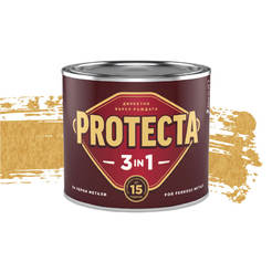 Enamel for metal Protecta 3 in 1 - 500ml, old gold