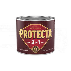 Enamel for metal Protecta 3 in 1 - 500ml, white matt