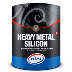 Metal paint Heavy Metal Silicon - 180ml, silver