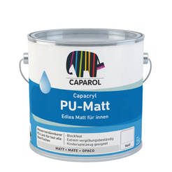 Лак акрилово-полиуретановый Capacryl PU-Matt W 2.4л