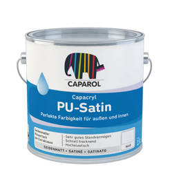 Acrylic polyurethane varnish Capacryl PU-Satin Transparent 2.4l