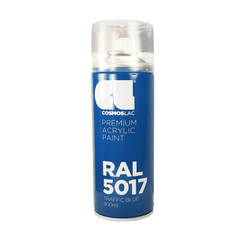 Spray acrylic paint 341 RAL 5017 transport blue 400ml