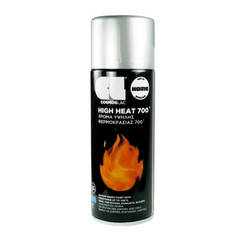 Heat-resistant spray 700°C Gray 0.4 l