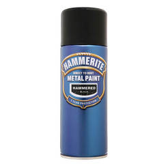 Spray paint Hammerite black hammer effect 0.4l