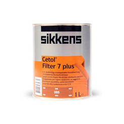 Stain varnish for wood exterior Cetol Filter 7 Plus 1l - 010 Walnut