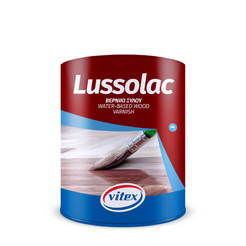 Polyurethane water-based varnish for wood Lussolac - 750ml, satin, colorless