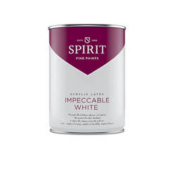 Interior paint flawless white Spirit Impeccable white1l