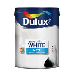 Краска для интерьера Pure Brilliant White - 2,5 л, белый матовый