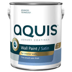 Interior paint satin 2.5 l Aquis Saten with Teflon white, Pastel base