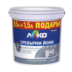 Interior paint Lightly with silver ions 8.5l + 1.5l gift
