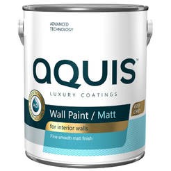 Краска интерьерная Aquis Matt тефлоновая 2,5л белая, основа Rastel m
