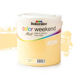 Latex Color Weekend Banana Shake 2.5l mat