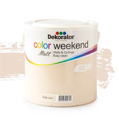 Латекс Color Weekend Кафе лате 2.5л мат