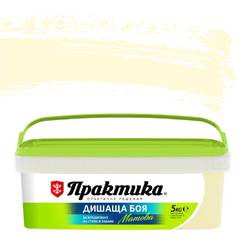 Interior breathable paint matt 5 kg cream