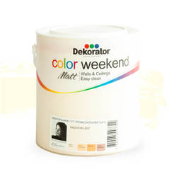 Latex Color Weekend Almond color 2.5l mat