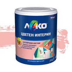 Interior paint - Latex Leko Intern, cotton candy 2.5l