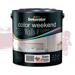 Color latex Satin Silk touch 2.5 l ColorWeekend Saten Teflon